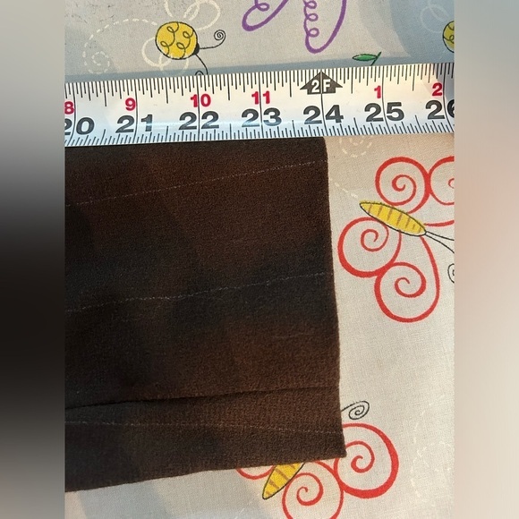 LIMITED Wool Double Breasted Blazer Brown w Pinstripe Women’s Size 6 - Picture 9 of 11